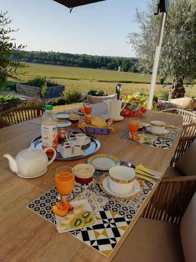 Au Grain D'Orge Villa Echire ภายนอก รูปภาพ