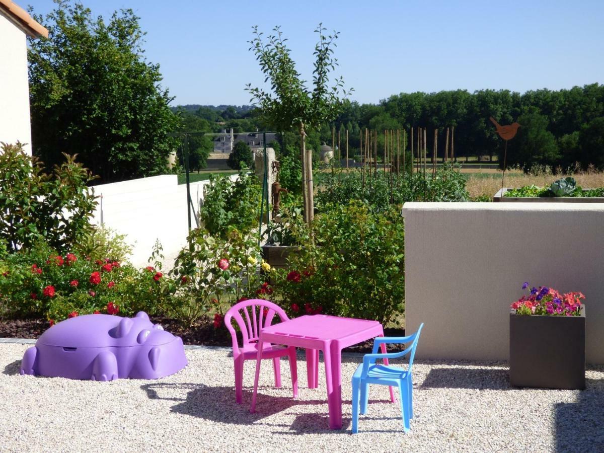 Au Grain D'Orge Villa Echire ภายนอก รูปภาพ